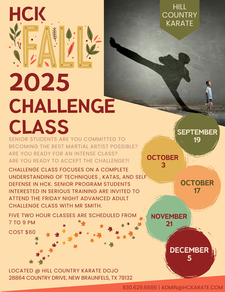 2025 Fall Challenge Classes