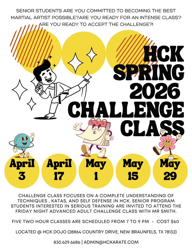 Spring 2026 Challenge Classes